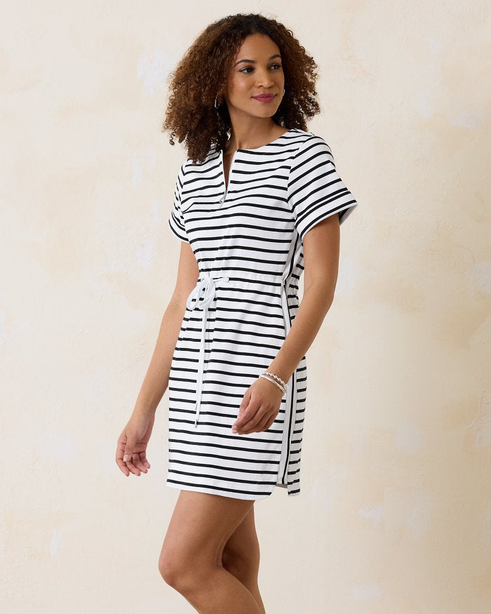 jovanna stripe zip front dress-SW622064-wb