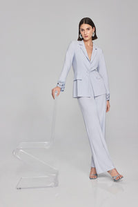 blazer with beaded cuff detailing - 241725