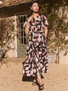 spring shadow daydream dress-S241909