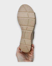 open toe cross front soft leather sandal-Enid-bl