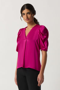 puffy sleeve blouse-233026