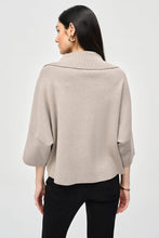 Zip top cape sweater -  243954