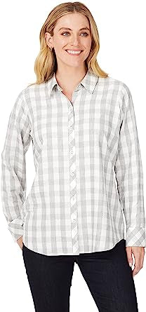 davis plaid ls shirt 100c-198934