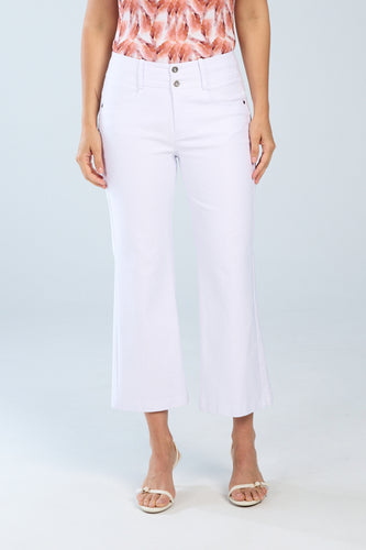 crop wide leg jean-501C-wh