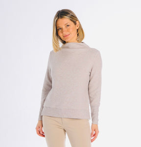 knit mock neck sweater-422