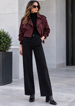 Cropped blouson bomber jacket-LC60267