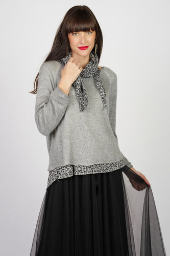 2pc animal print sweater-05-803461