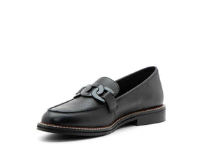 Kyle ll black leather loafer-12-11203-10