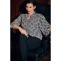 geo print shirt-W23509-509E