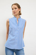 sleeveless blouse-VERSA