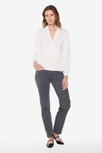 ponte straight leg pant -307a