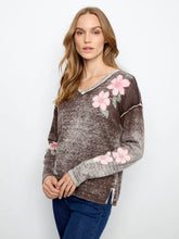 long slv drop shoulder vneck-610-c2907r-626b-coff