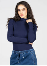 seamless rib l/s turtle nk top-CERT1208