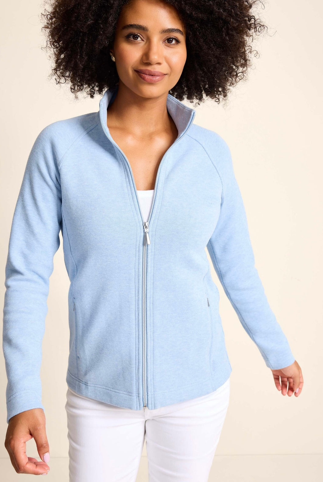 NEW ARUBA FULL ZIP -SW222044-blu