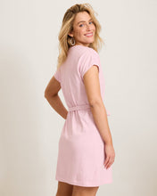 lace trim cotton t-shirt dress-sw622691-cyb