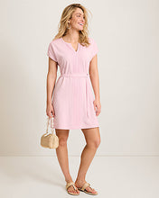 lace trim cotton t-shirt dress-sw622691-cyb