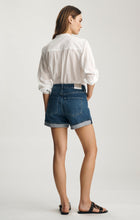 heidi cuffed mid brush denim -M1411212-A1488