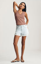 heidi cuffed bleach denim -M1411212-A1487