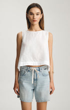 nella shorted bleach linen denim -M1417215-A1362-A1487