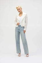 Lace zip moto jacket-252920