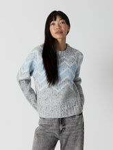 fleck fairisle pullover sweater-Leighton-f24