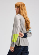 spliced sweater-ZP7527U