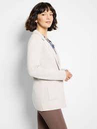 elegant knit blazer-F251104-sug