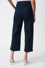 Sparkle trim wide leg 7/8 jean -241903s25