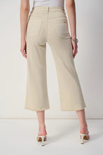 Wide leg ankle jean with slit bottom and subtle sparkle detailing-251901-sand