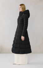 A-Line slim-fit coat-Judy-L