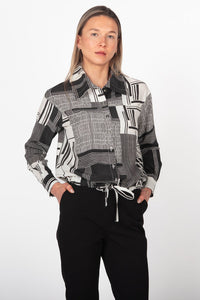geo print blouse-251-65820