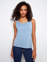 bamboo 2 way tank -3 colours- C1243WPK
