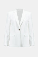 Textured white jacket- 242913