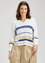 crop stripe sweater -ZP84234U