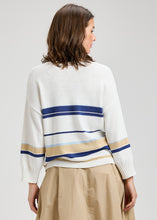 crop stripe sweater -ZP84234U
