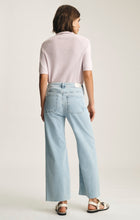 cropped wide leg stretch denim-C5660R-ind