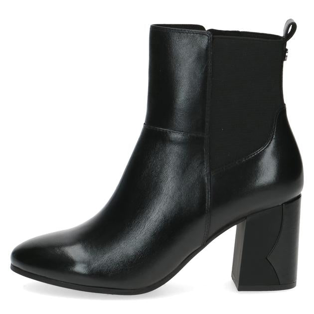 chunky heel ankle boot-25341-21-022