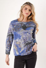 scroll print crewneck-TT13034