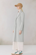 straight fitted coat-Benicia-U