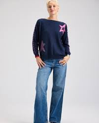 threaded star sweater-ZP7526U