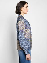 monogram silky top blouse-F251600
