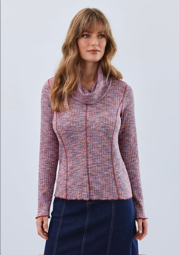 long sleeve cowl neck top-3996553