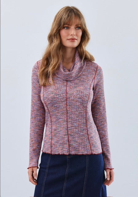 long sleeve cowl neck top-3996553