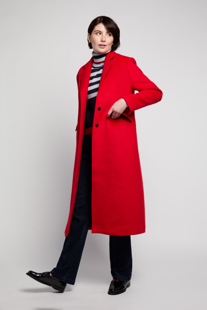 wool blend long coat-9165-354