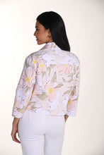 blush print woven jacket-266157