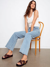 light wash wide leg jean-c5630j-431A
