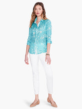 gleaming crinkle cotton shirt-S231617