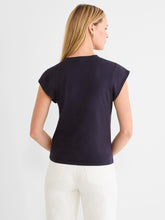 cap sleeve vneck top-NZTS262076-ind