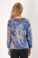 scroll print crewneck-TT13034