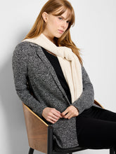 elegant knit blazer-F251104